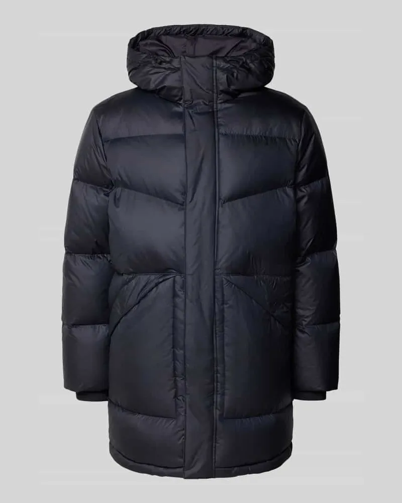 Marc O'Polo Regular Fit Daunenjacke mit Taillen-Tunnelzug Marine