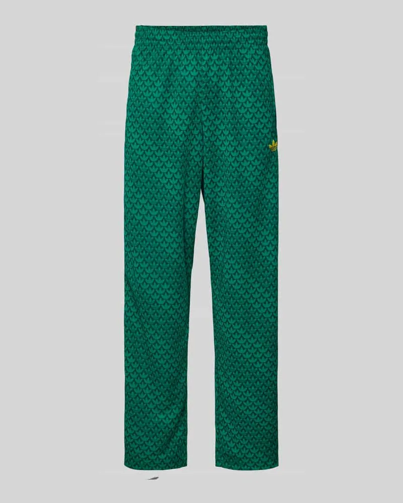 adidas Sweatpants mit elastischem Bund Gruen