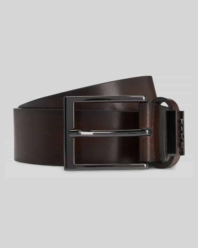 HUGO BOSS Gürtel aus echtem Leder Modell 'COLE-ANT Mittelbraun