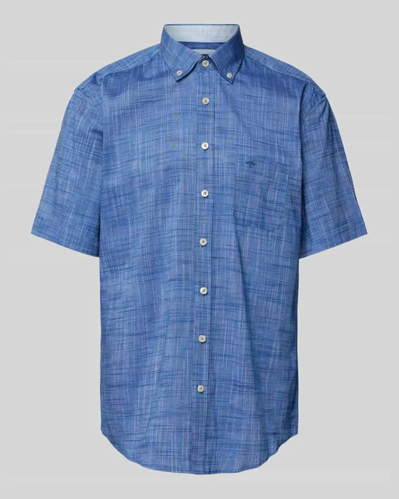 Fynch-Hatton Freizeithemd mit Button-Down-Kragen Modell 'Summer Marine