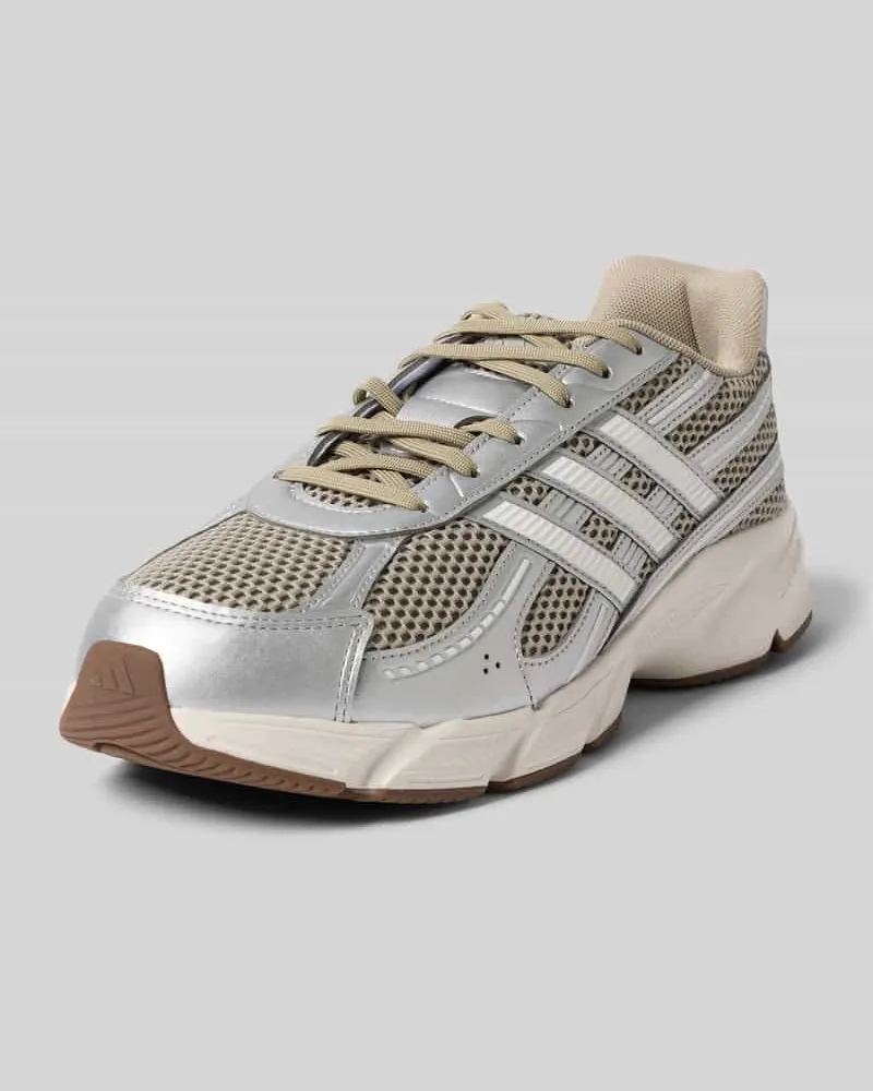 adidas Sneaker mit Schnürverschluss Silber