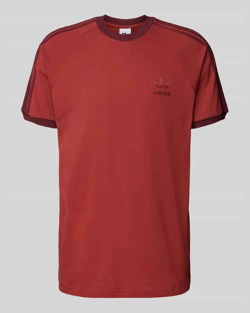 adidas T-Shirt mit Label-Stitching 