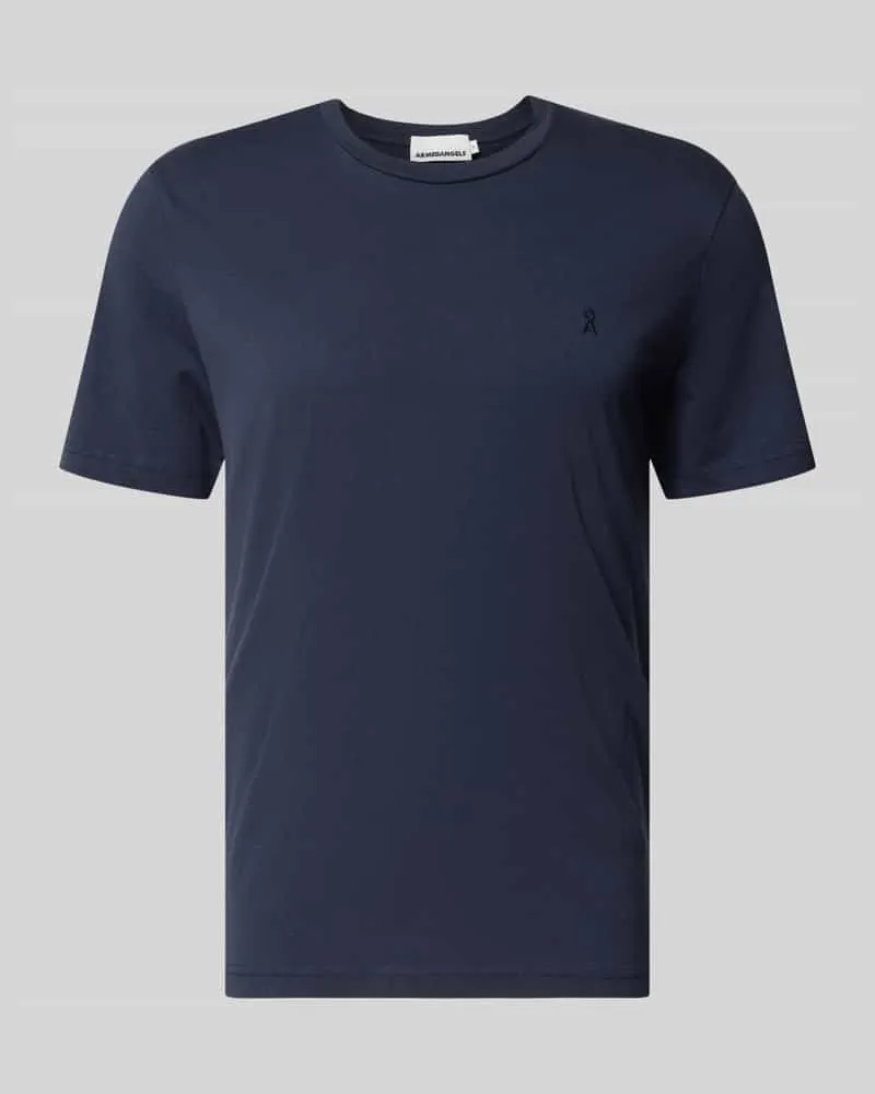 Armedangels Regular Fit T-Shirt aus reiner Baumwolle Modell 'JAAMES Marine