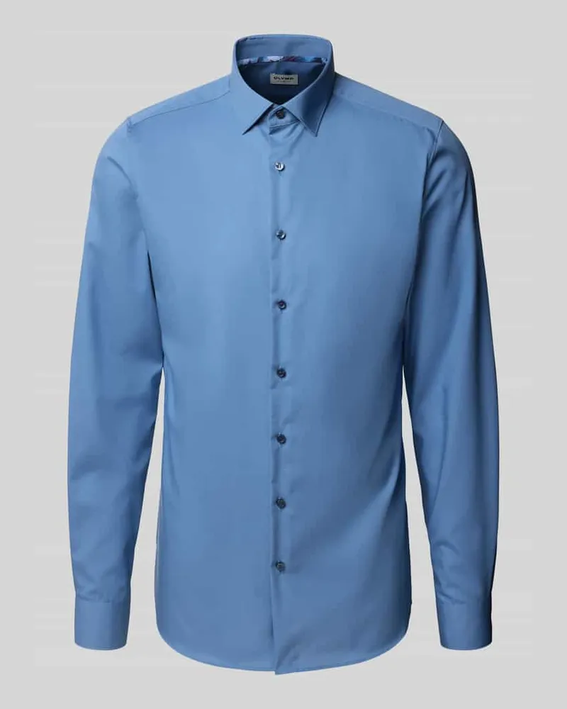 Olymp Slim Fit Businesshemd mit extra langem Arm 