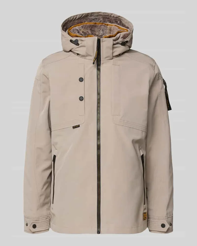 PME Legend Jacke mit Kapuze Sand