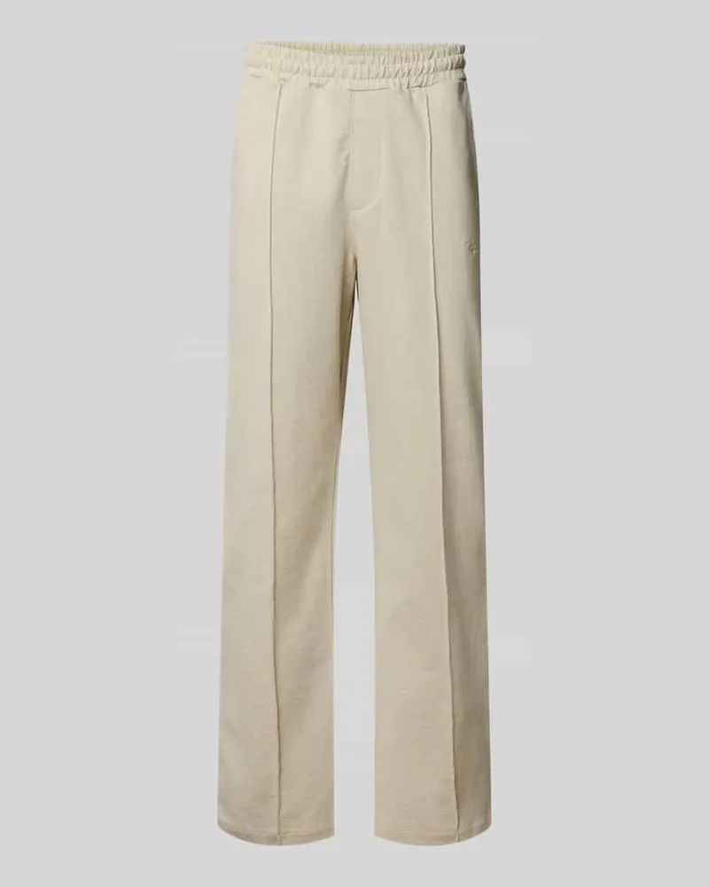 PEGADOR Track Pants mit Logo-Stitching Modell 'Skagen Sand