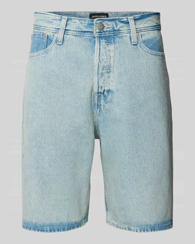 Jack & Jones Loose Fit Jeansshorts im 5-Pocket-Design Modell 'ALEX 