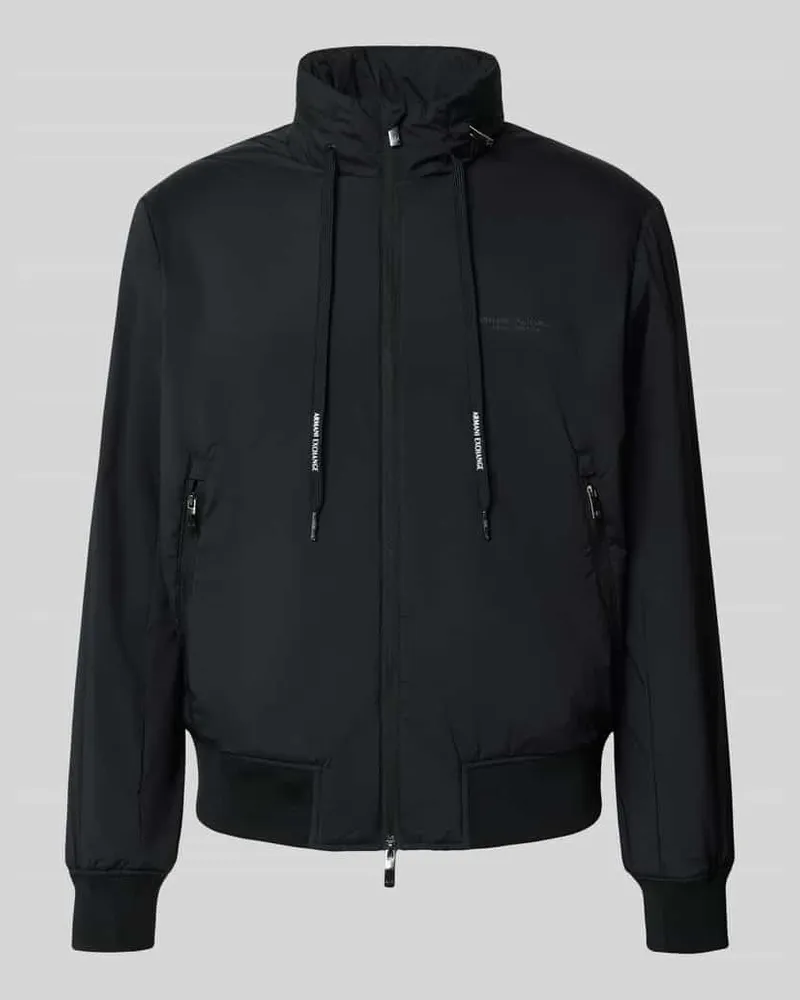 Armani Exchange Blouson mit Stehkragen 