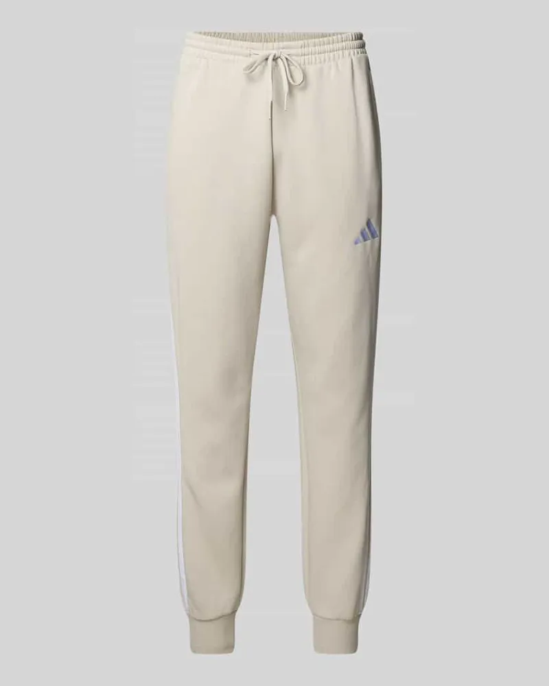 adidas Sweatpants mit Label-Stitching und elastischem Bund 