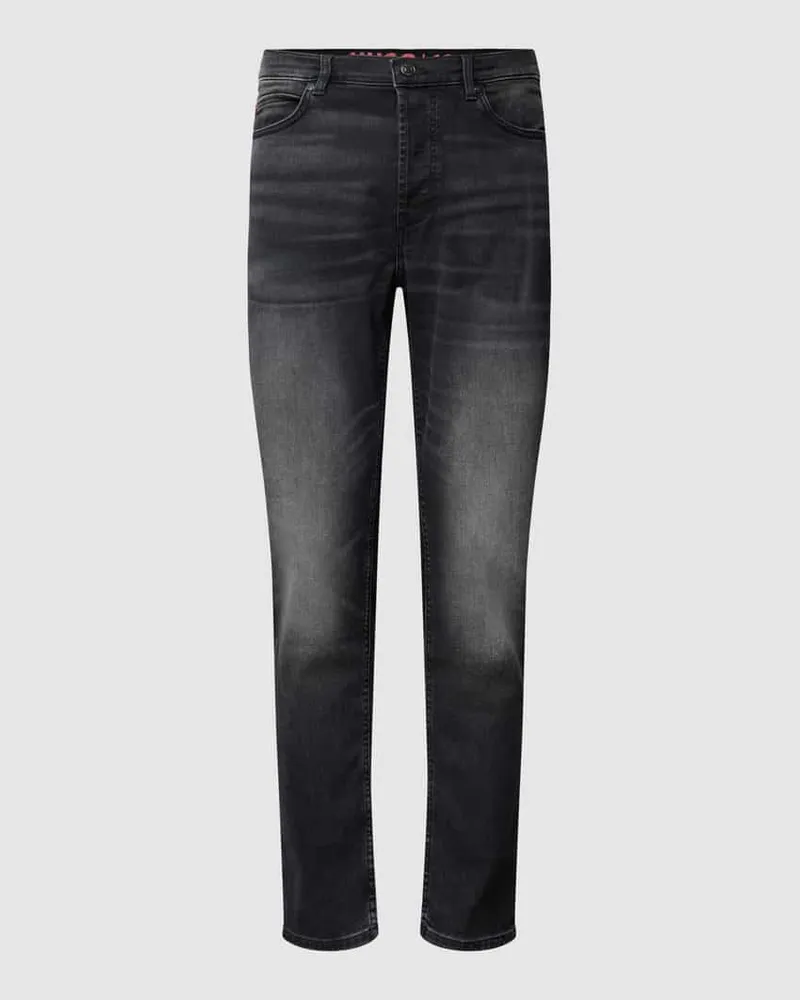 HUGO BOSS Straight Fit Jeans mit Stretch-Anteil Modell ' 634 
