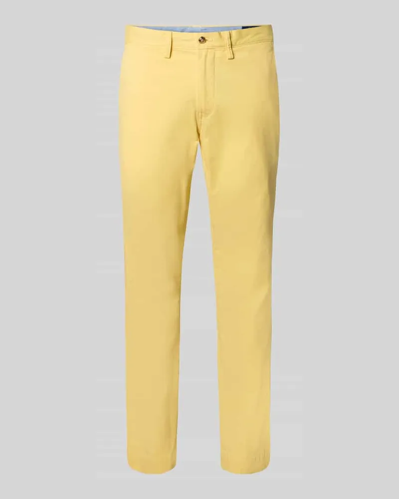 Ralph Lauren Regular Fit Chino mit Knopf- und Reißverschluss 
