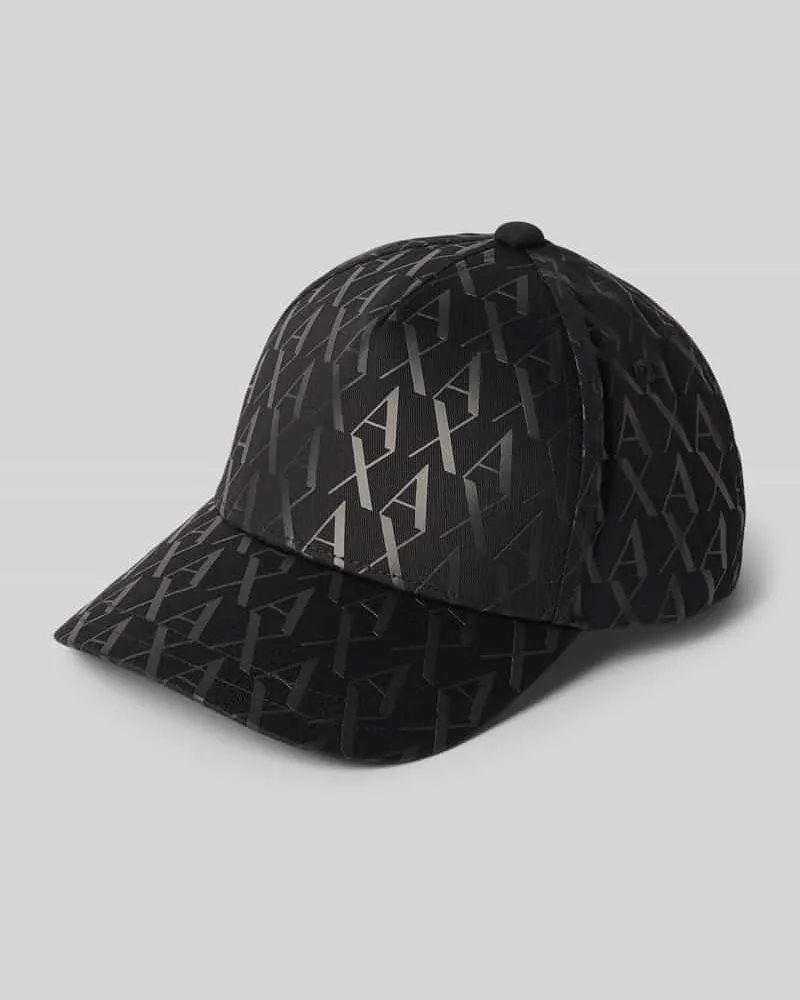 Armani Exchange Basecap mit Logo-Muster 