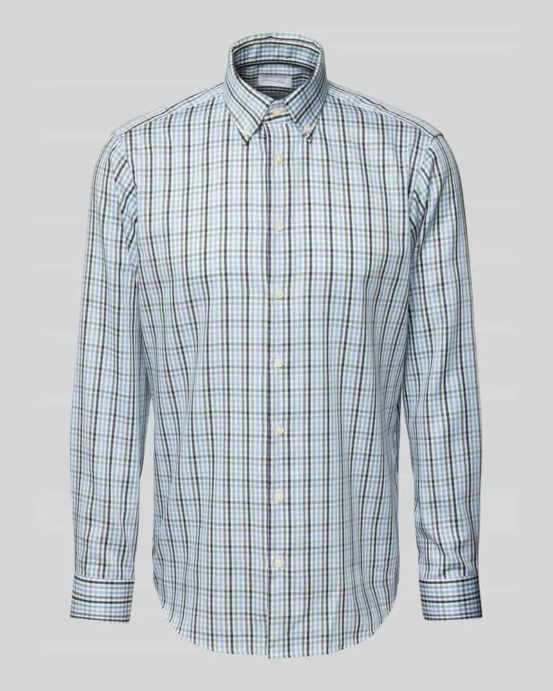 Christian Berg Regular Fit Business-Hemd mit Knopfleiste Bottle