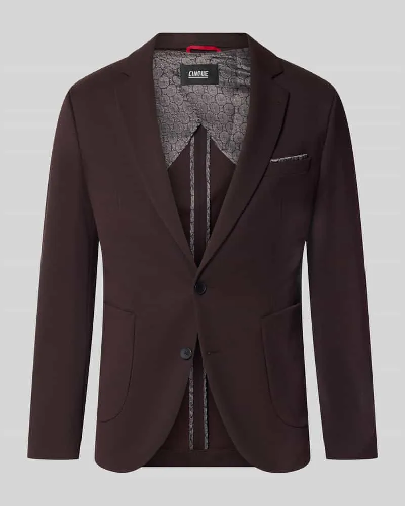 cinque Slim Fit Sakko mit Viskose-Anteil Modell 'Data Bordeaux