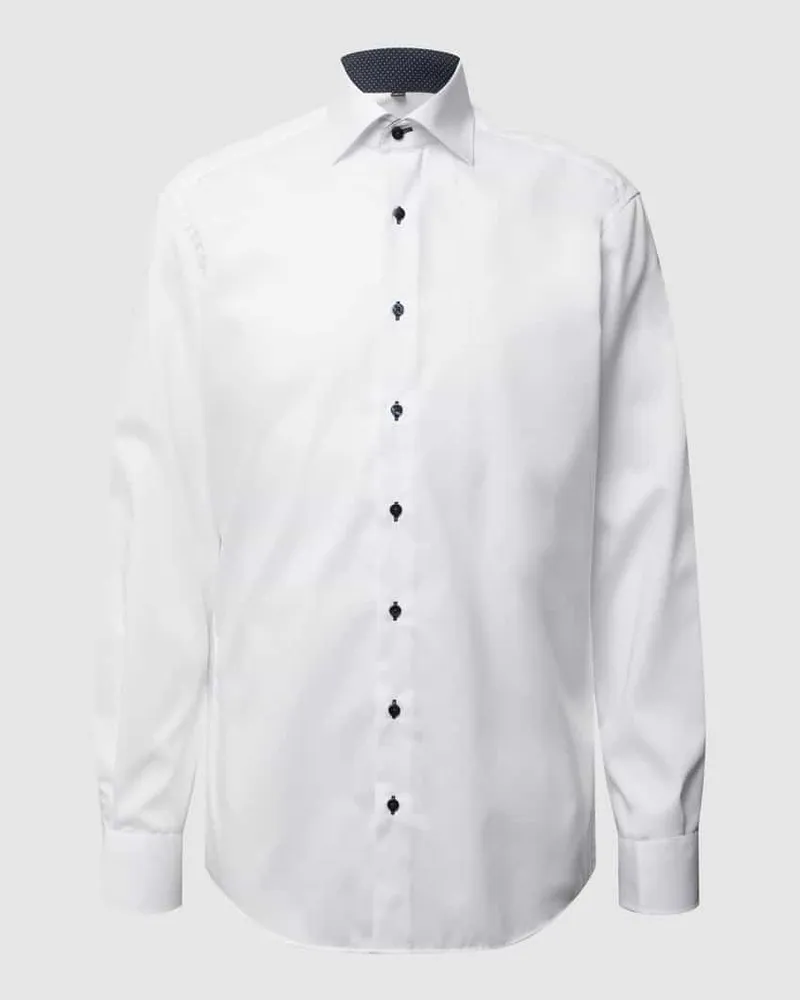 Eterna Modern Fit Businesshemd aus Oxford 