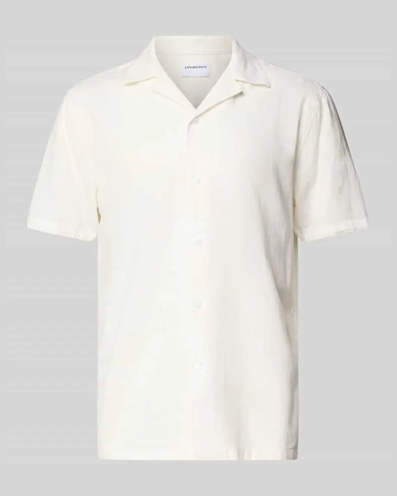 Lindbergh Relaxed Fit Leinenhemd mit 1/2-Arm 