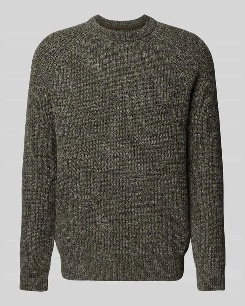 Barbour Regular Fit Strickpullover aus reiner Wolle 