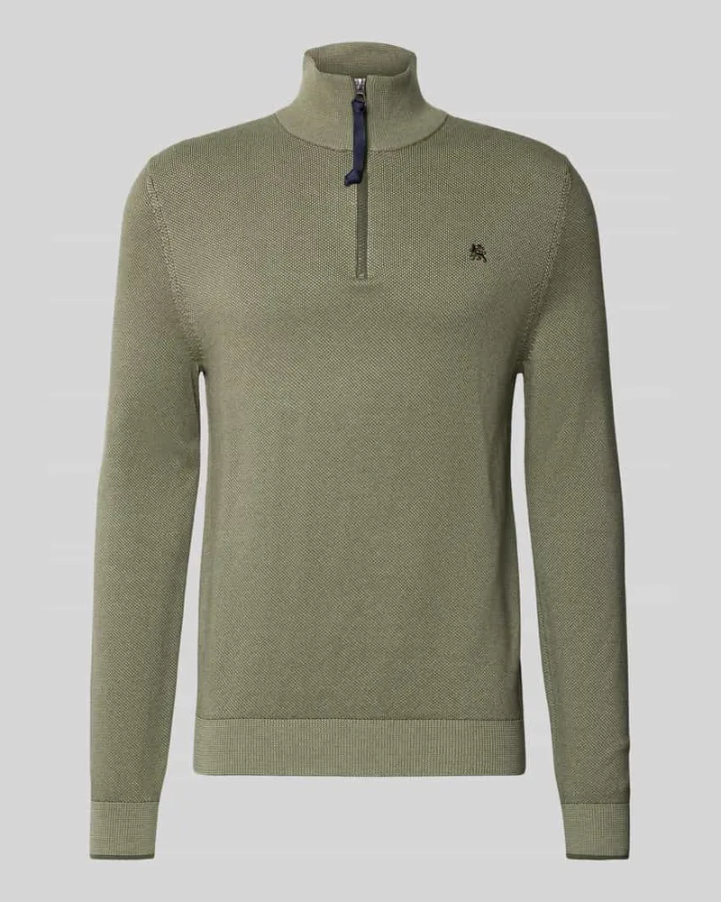 Lerros Strickpullover mit Troyer-Kragen 