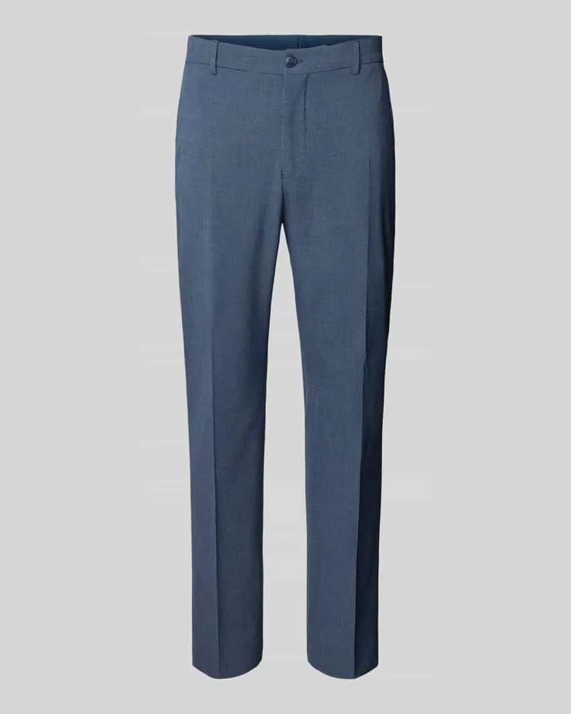 Selected Homme Slim Fit Anzughose mit Allover-Muster Modell 'SLIM-LIAM 