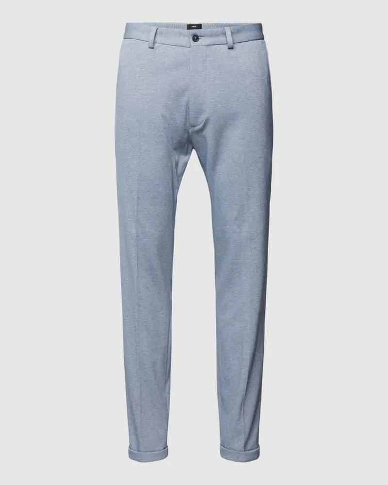 cinque Slim Fit Stoffhose in Melange-Optik Modell 'Bodo Dunkelblau