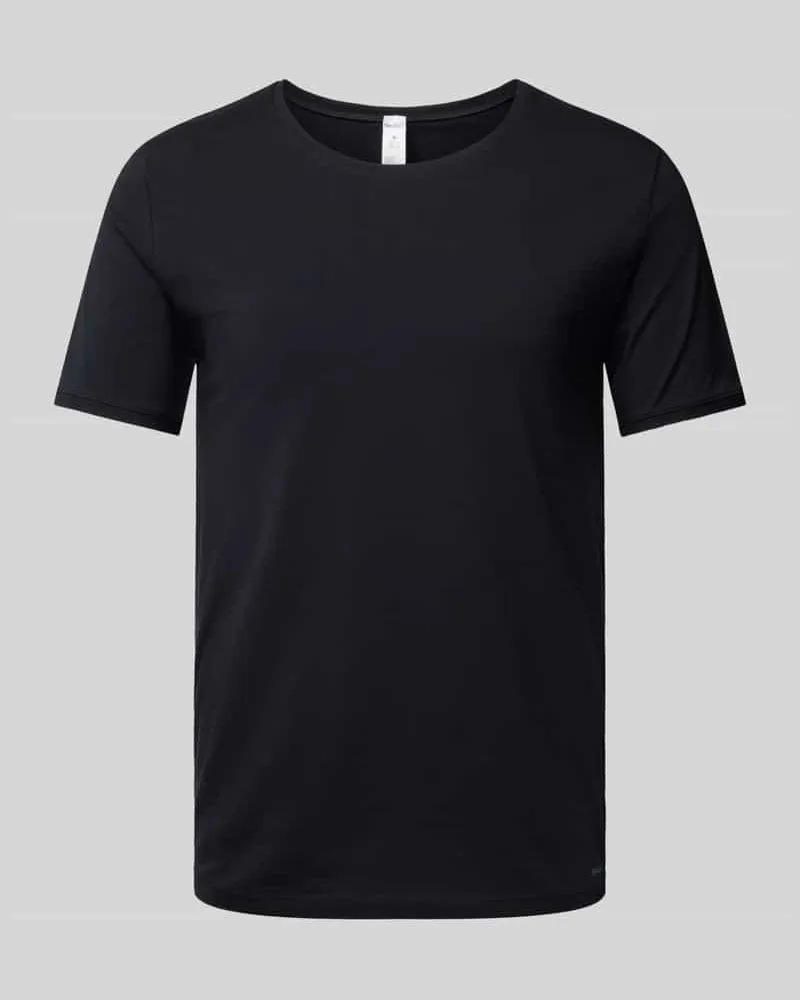 Skiny T-Shirt mit Rundhalsausschnitt Black