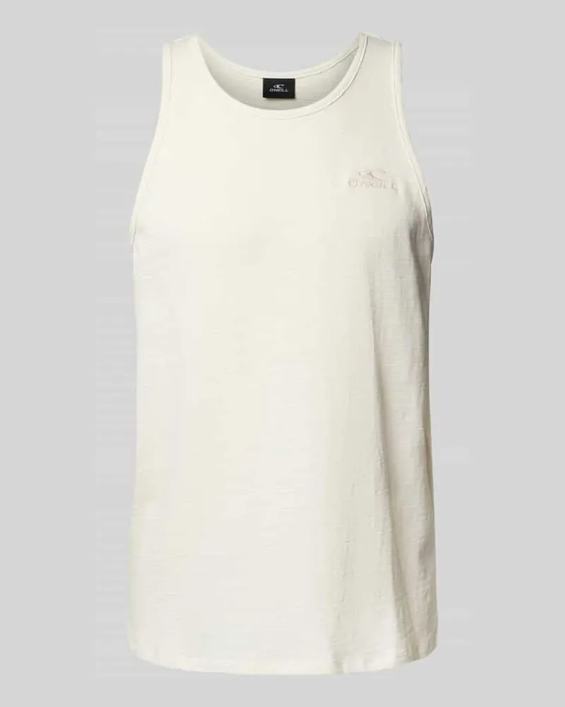 O´Neill Tanktop mit Label-Stitching Offwhite