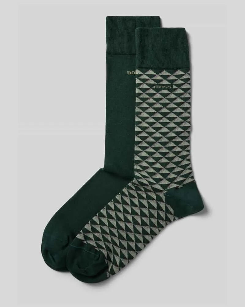 HUGO BOSS Socken aus Baumwoll-Mix im 2er-Pack 