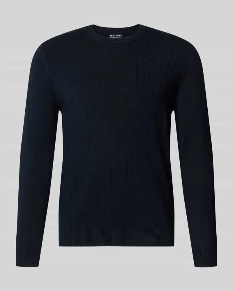 Antony Morato Regular Fit Sweatshirt aus elastischem Viskose-Mix Marine