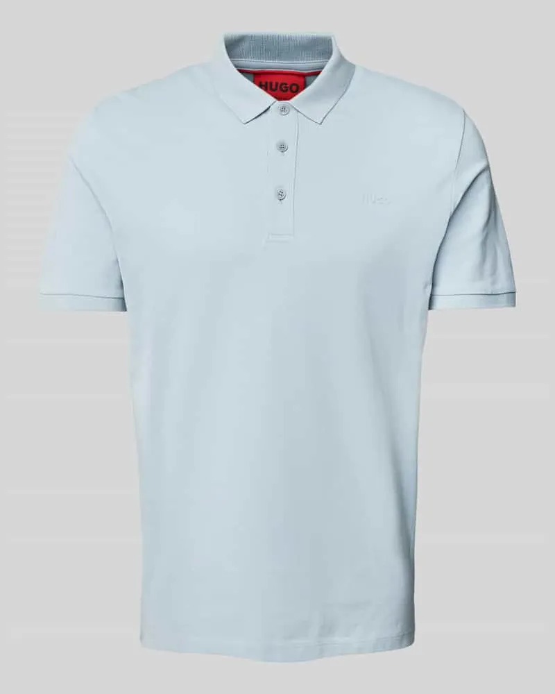 HUGO BOSS Poloshirt mit Label-Print Modell 'Donos 