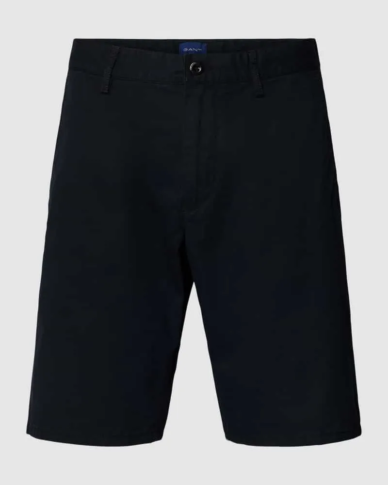 Gant Relaxed Fit Chino-Shorts mit Eingrifftaschen Modell 'SUMMER Black