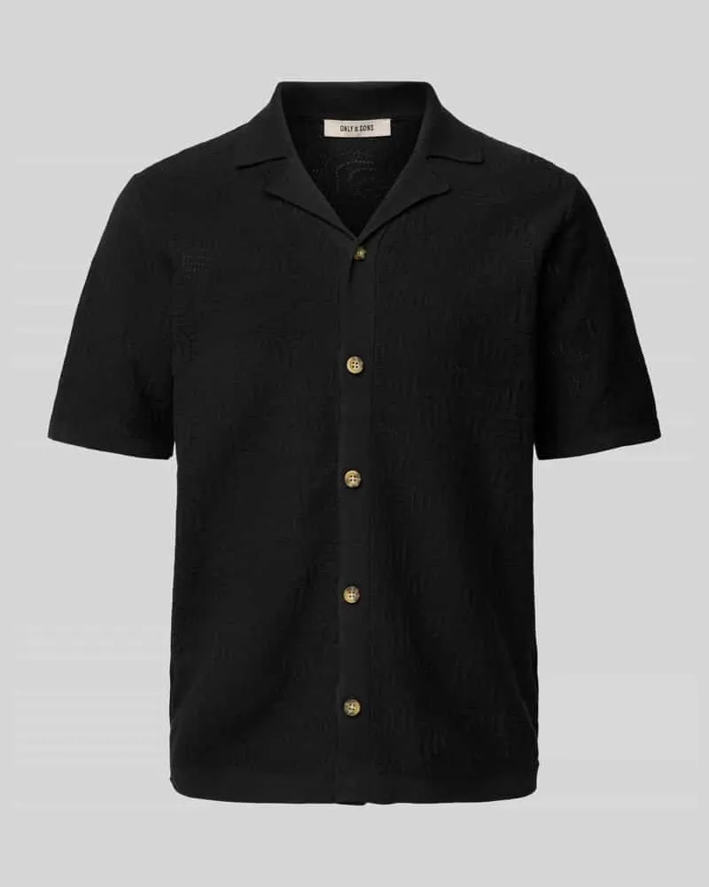 Only & Sons Freizeithemd mit Knopfleiste Modell 'DENVER 