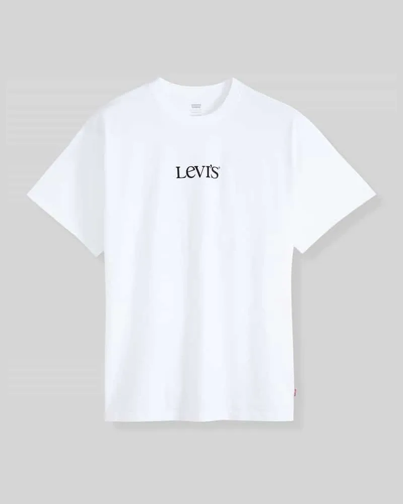 Levi's Vintage Fit T-Shirt aus reiner Baumwolle Weiss