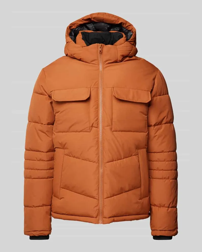 Jack & Jones Steppjacke mit Brusttaschen Rot