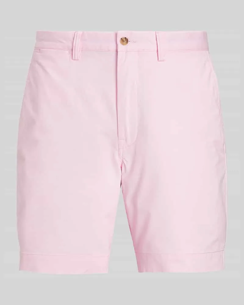 Ralph Lauren Regular Fit Bermuda aus reiner Baumwolle Rosa