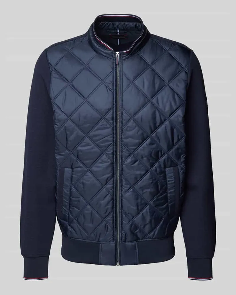 Christian Berg Steppjacke mit Stehkragen und Eingrifftaschen 