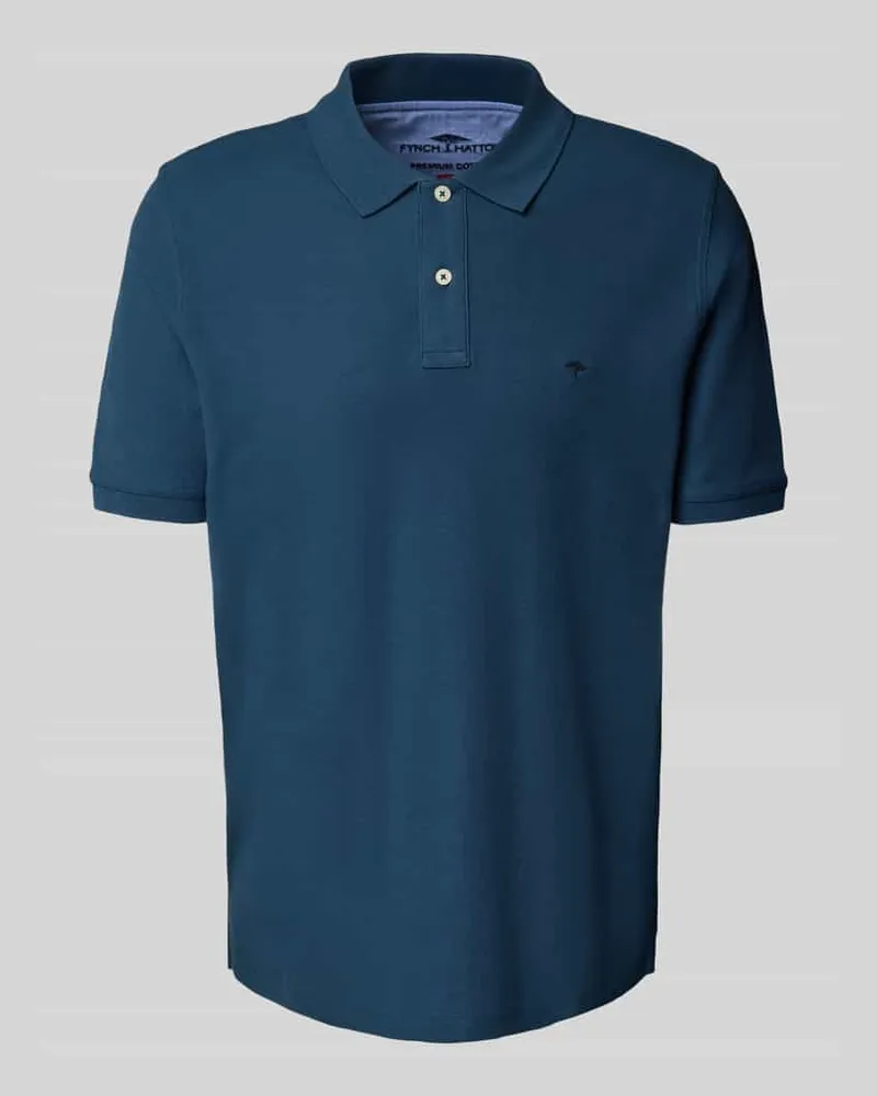 Fynch-Hatton Regular Fit Poloshirt mit Logo-Stitching 