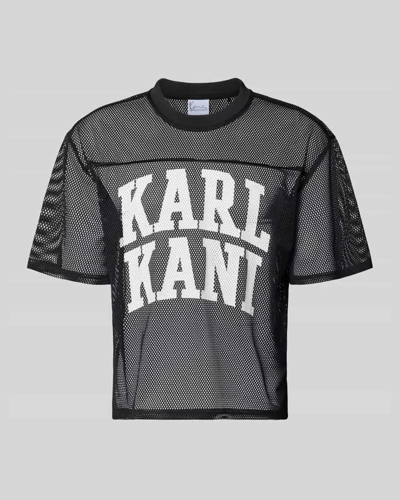 Karl Kani Oversized T-Shirt mit Logo-Print Black