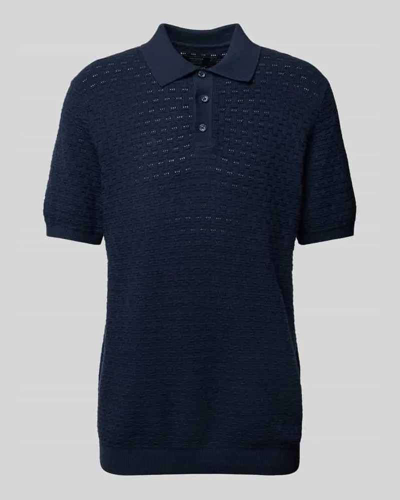 McNeal Regular Fit Poloshirt mit Strukturmuster 