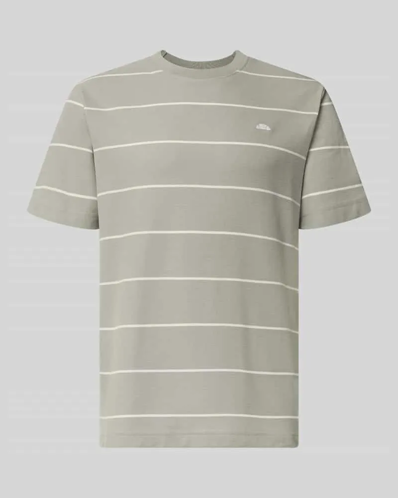 Ellesse T-Shirt mit Label-Stitching Modell 'VERRI Mittelgrau