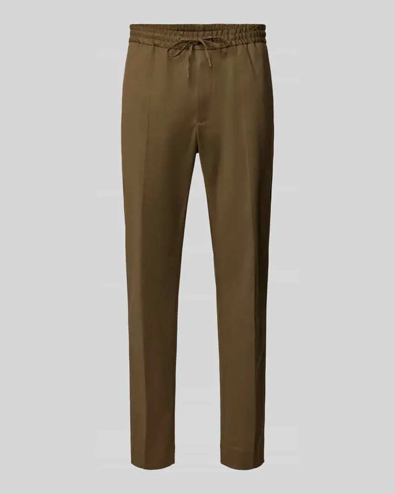 Calvin Klein Stoffhose mit elastischem Bund 