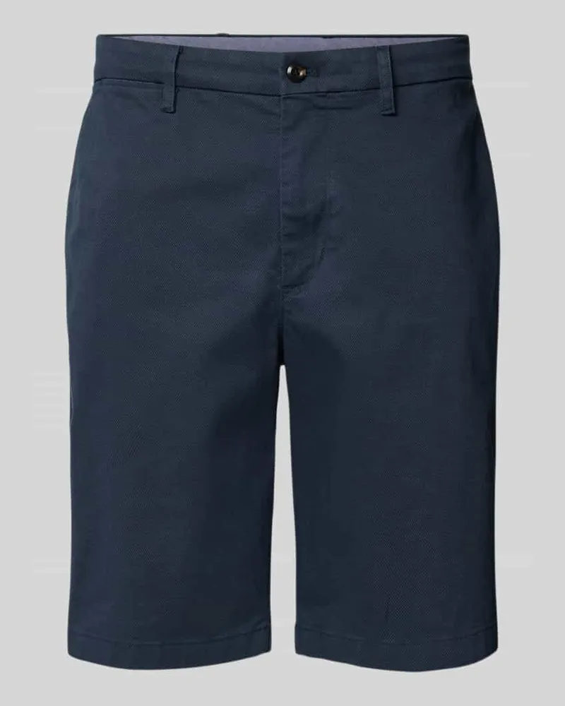 Tommy Hilfiger Regular Fit Shorts mit Strukturmuster Modell 'HARLEM 