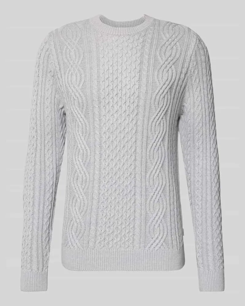 Jack & Jones Strickpullover mit gerippten Abschlüssen Modell 'BLUSEAN 