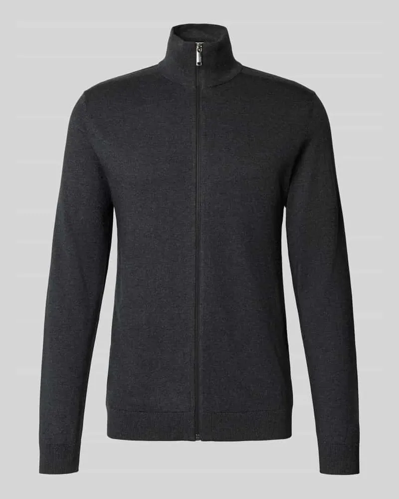 Selected Homme Regular Fit Strickjacke aus reiner Baumwolle Modell 'BERG 