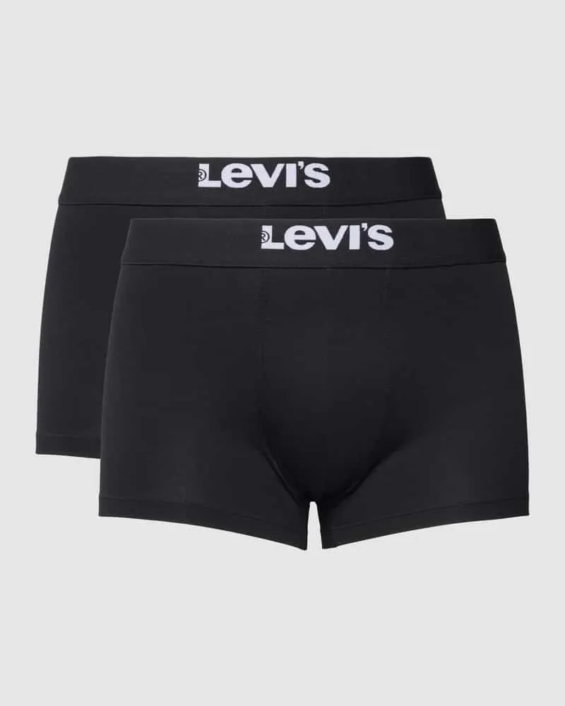Levi's Trunks mit elastischem Logo-Bund Modell 'SOLID BASIC TRUNK Black