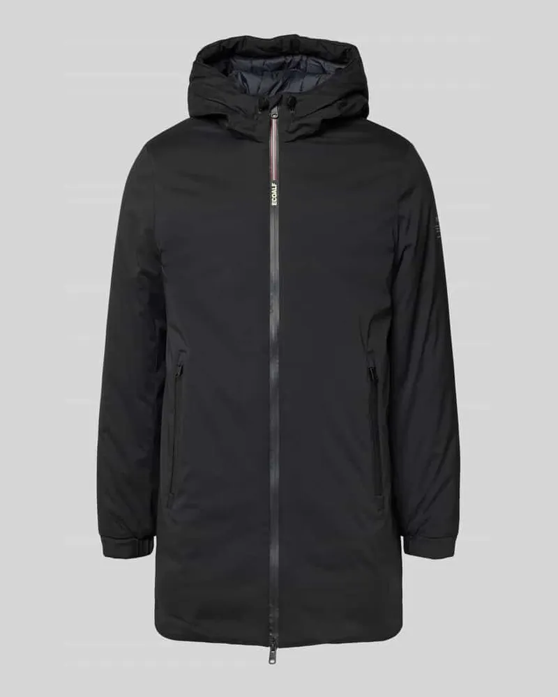 ECOALF Jacke mit Kapuze Black