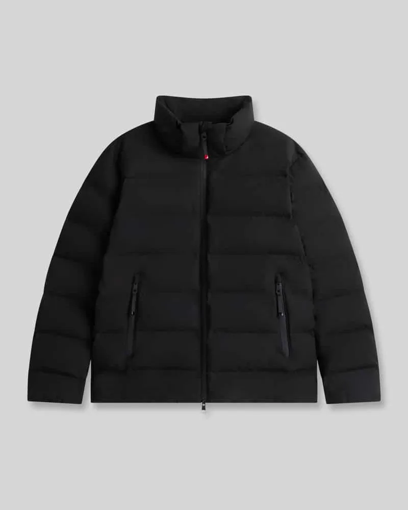 Tommy Hilfiger Daunenjacke mit abnehmbarer Kapuze Black