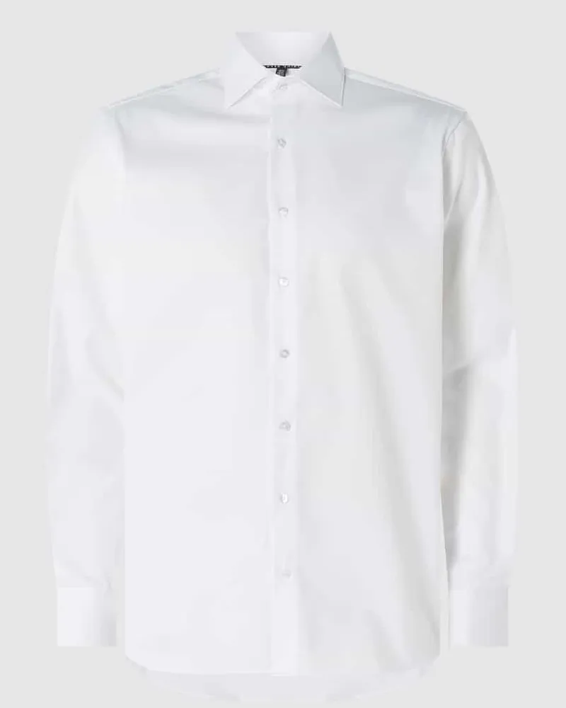 Eterna Regular Fit Businesshemd aus Uni Solid 