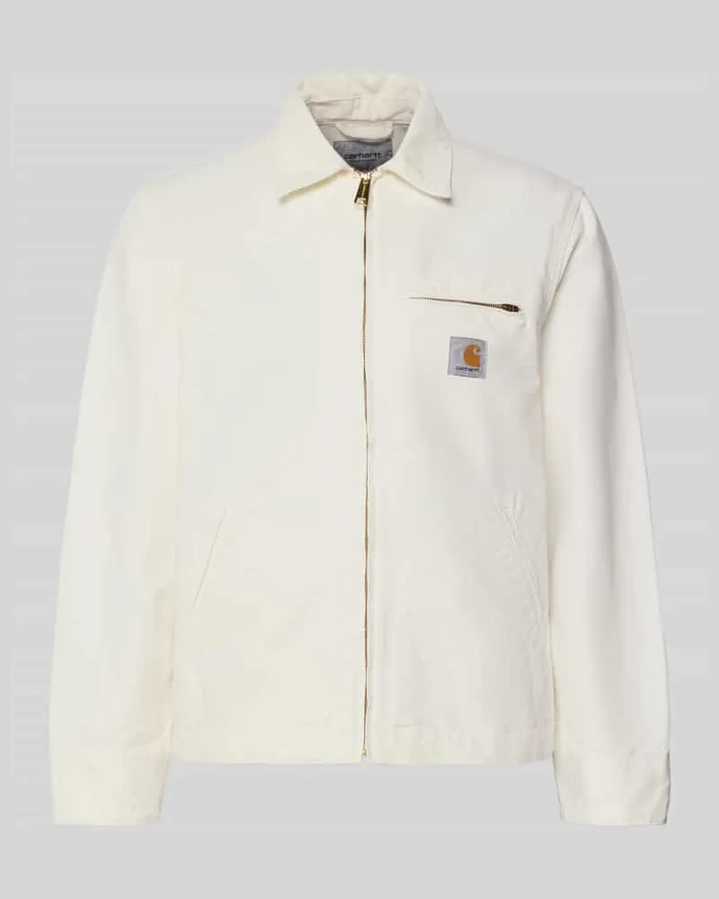 Carhartt WIP Jacke mit Label-Detail Modell 'Detroit Offwhite