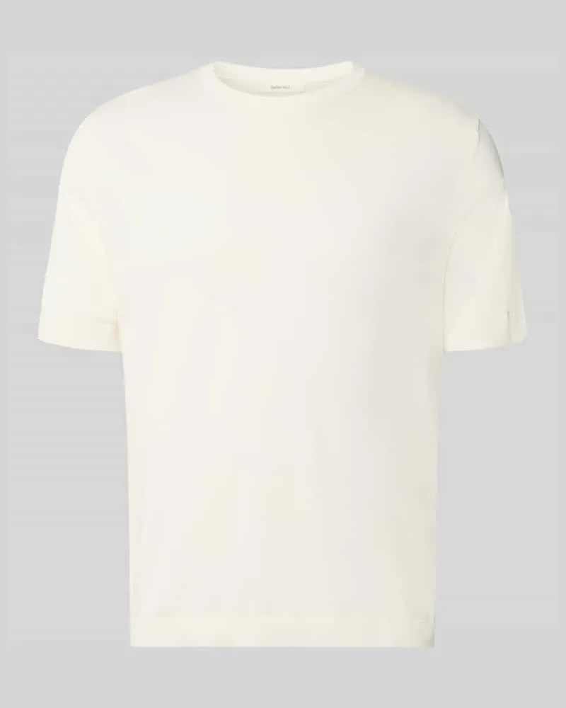 Selected Homme Regular Fit T-Shirt aus reiner Baumwolle Modell 'TORINO Offwhite