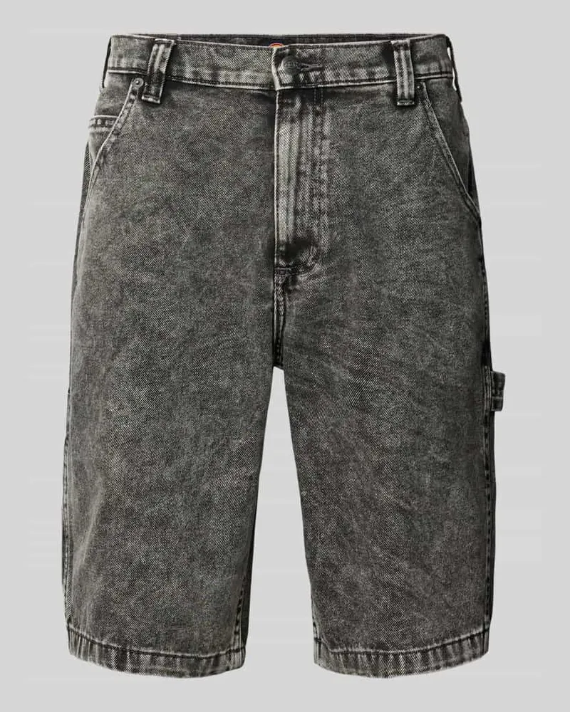 Dickies Jeansshorts mit Eingrifftaschen Modell 'GARYVILLE Hellgrau